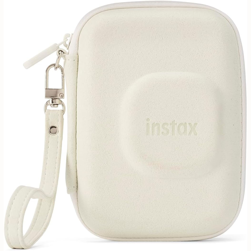 ESTUCHE FUJI PARA IMPRESORA INSTAX MINI LIPLAY (MISTY WHITE)
