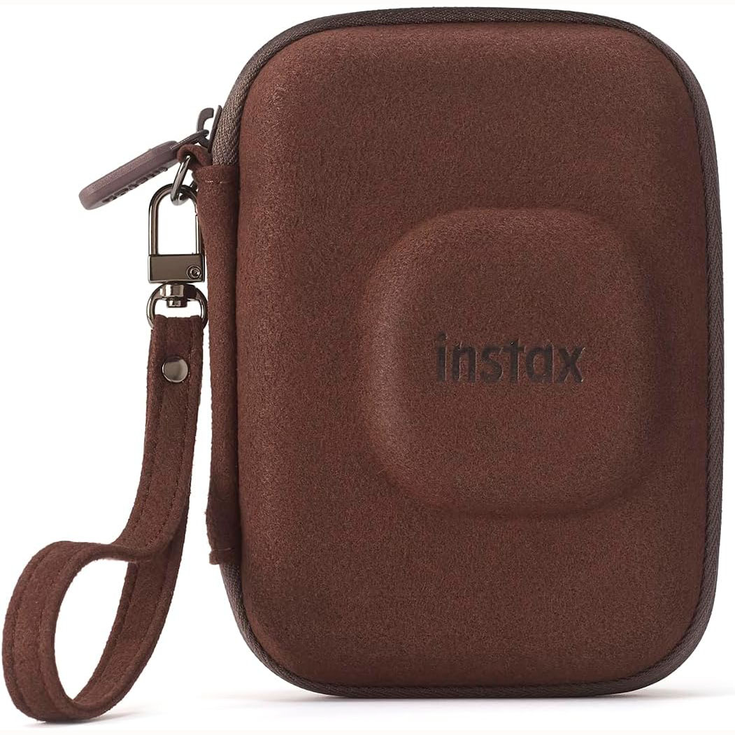 ESTUCHE FUJI PARA IMPRESORA INSTAX MINI LIPLAY (DEEP BRONCE)