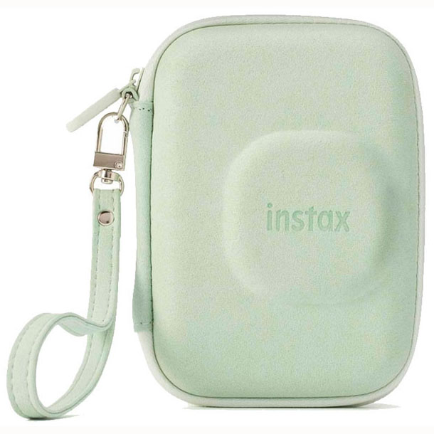 ESTUCHE FUJI PARA IMPRESORA INSTAX MINI LIPLAY (MATCHA GREEN