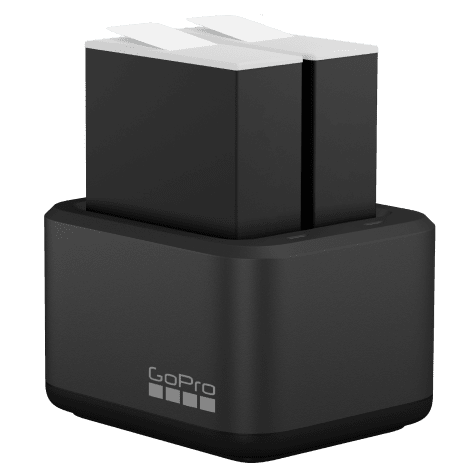 CARGADOR GOPRO DUAL CON 2 BATERIAS ENDURO  (AEDBD-201)