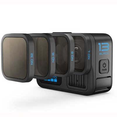 KIT DE FILTROS GOPRO ND4/ND8/ND16/ND32  (AENDF-001)