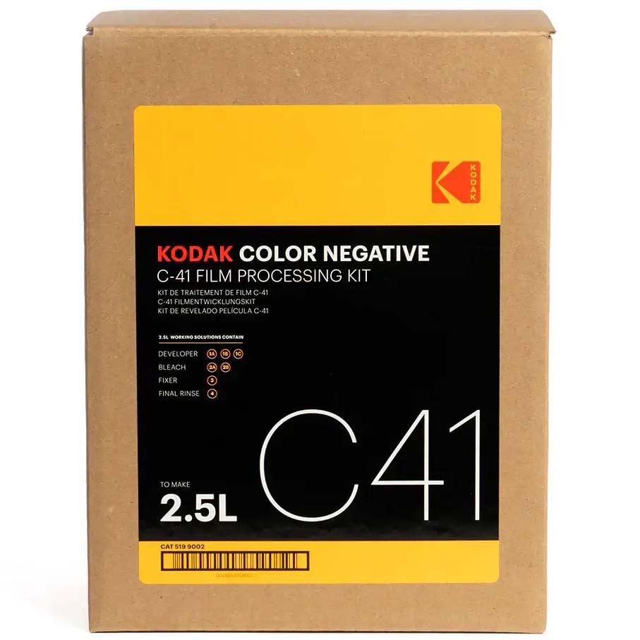 KIT KODAK REVELADO DE NEGATIVOS COLOR C41 2.5 L (5199002)