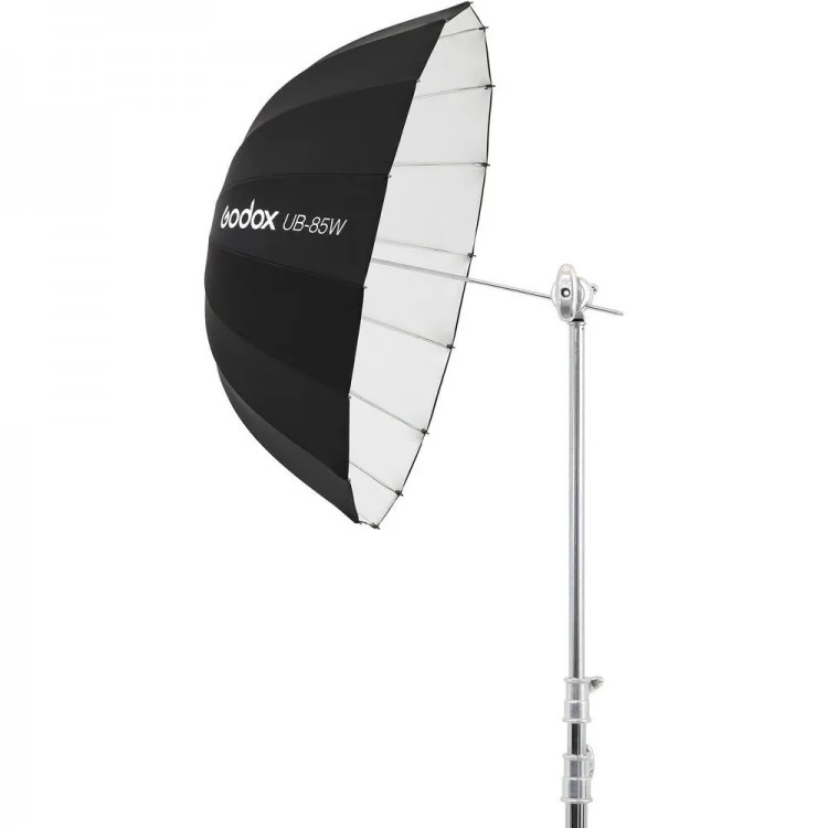PARAGUAS GODOX 85 CM BLANCO PARABOLICO UB-85W