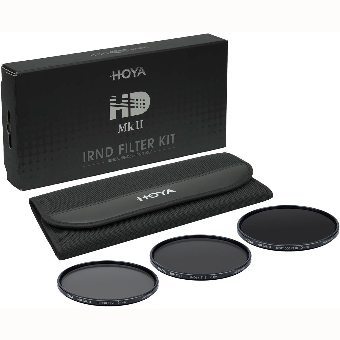 KIT DE FILTROS HOYA 67 MM IRND HD MKII (ND8/ND64/ND1000)