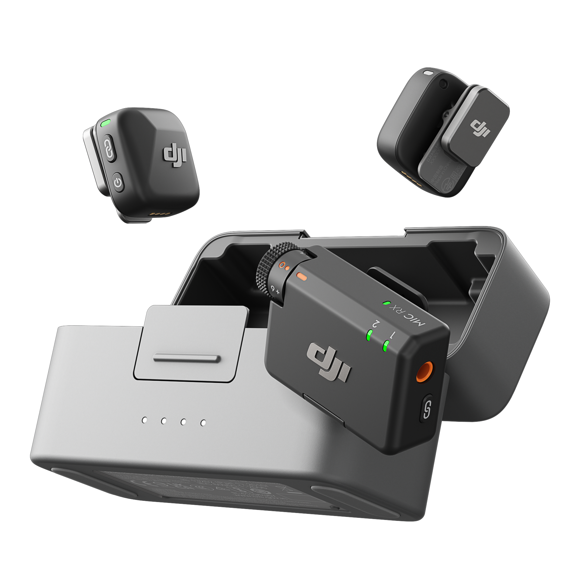 MICROFONO DJI MIC MINI (2TX + 1RX + CHARGING CASE)