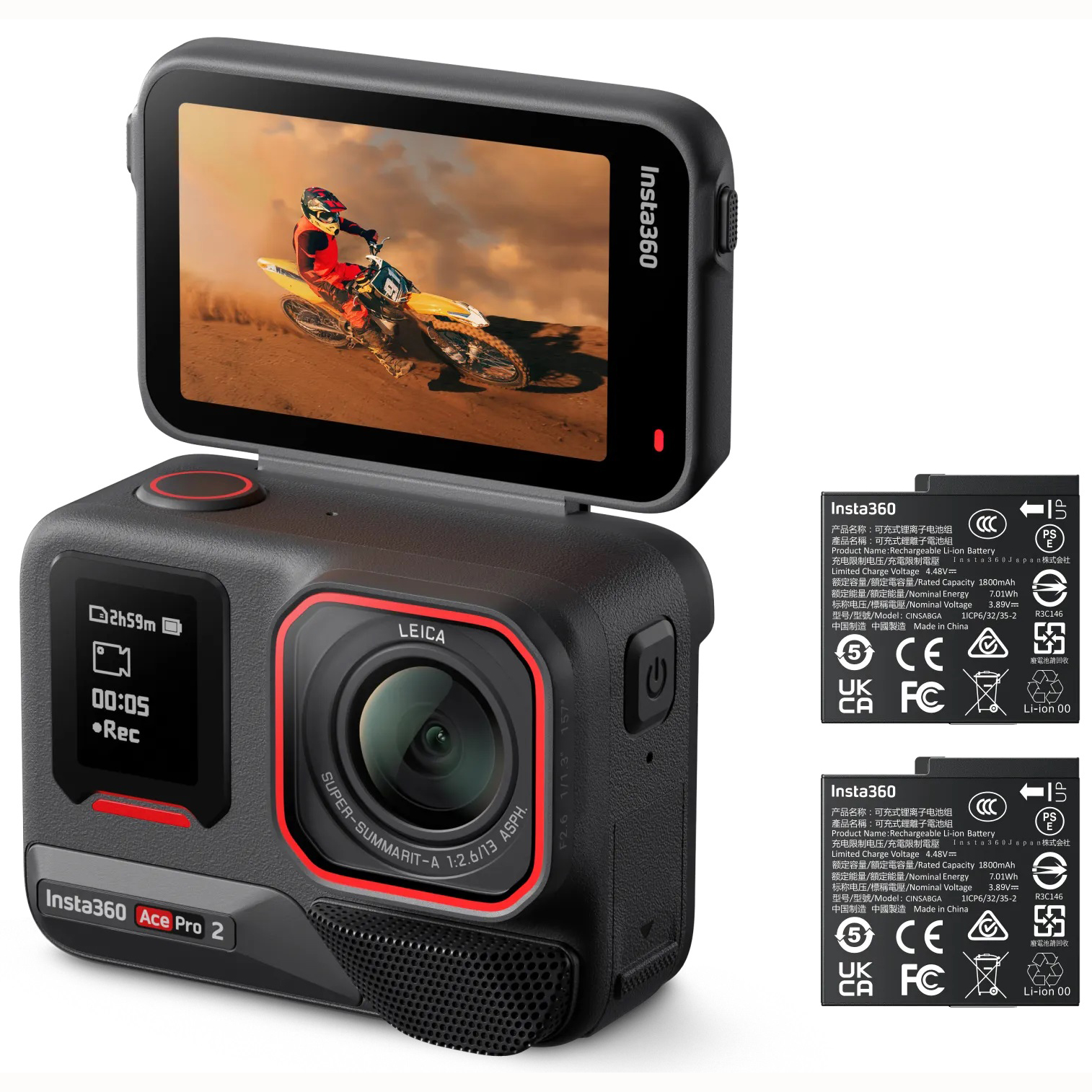 CAMARA INSTA360 ACE PRO 2 (DUAL BATTERY BUNDLE)