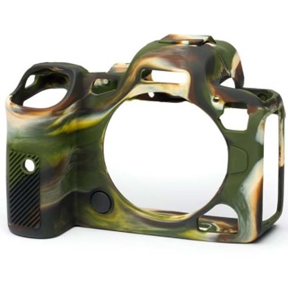FUNDA EASYCOVER DE SILICONA P/CANON R5/R6 CAMO