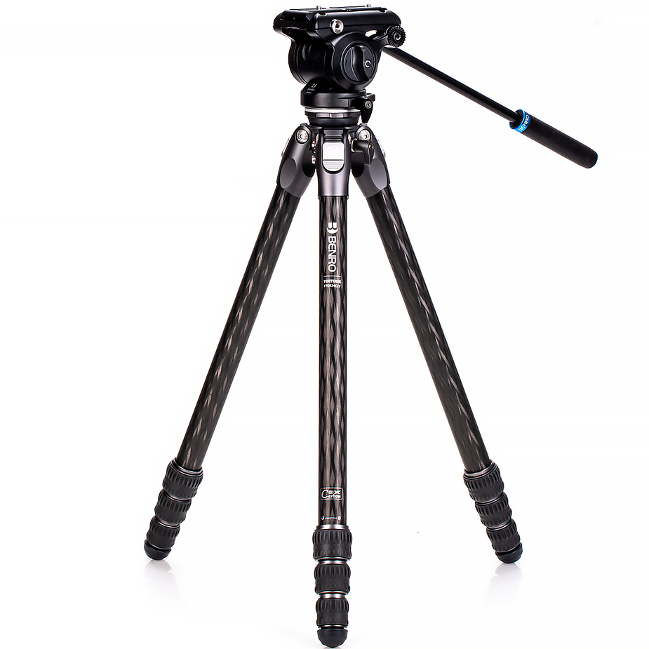 TRIPODE BENRO TORTOISE 24CLV CARBONO + S4PRO  TTOR24LCVS4PRO