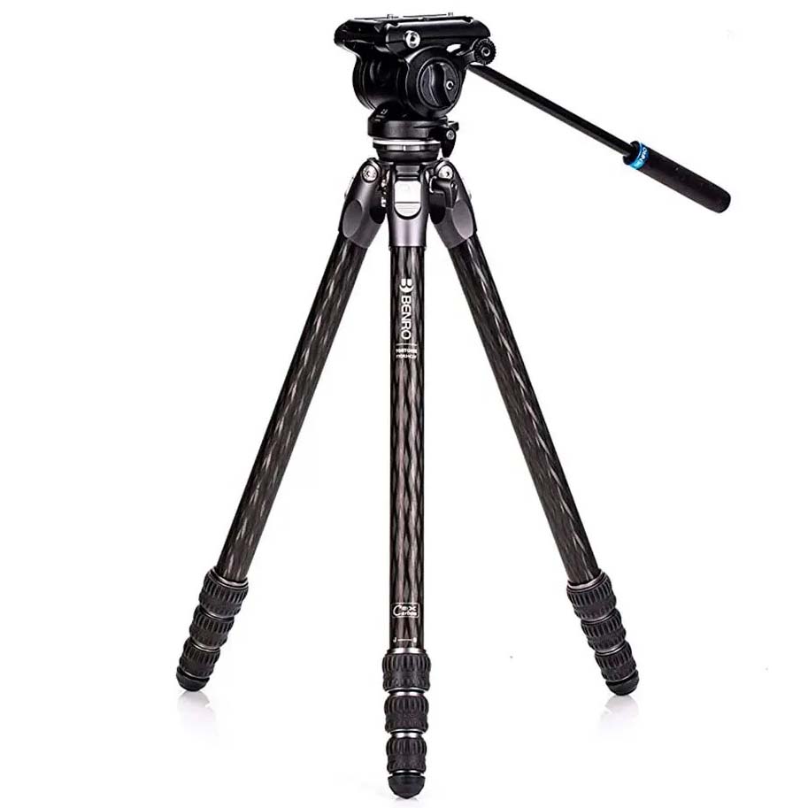 TRIPODE BENRO TORTOISE 34CLV CARBONO + S4PRO  TTOR34LCVS4PRO