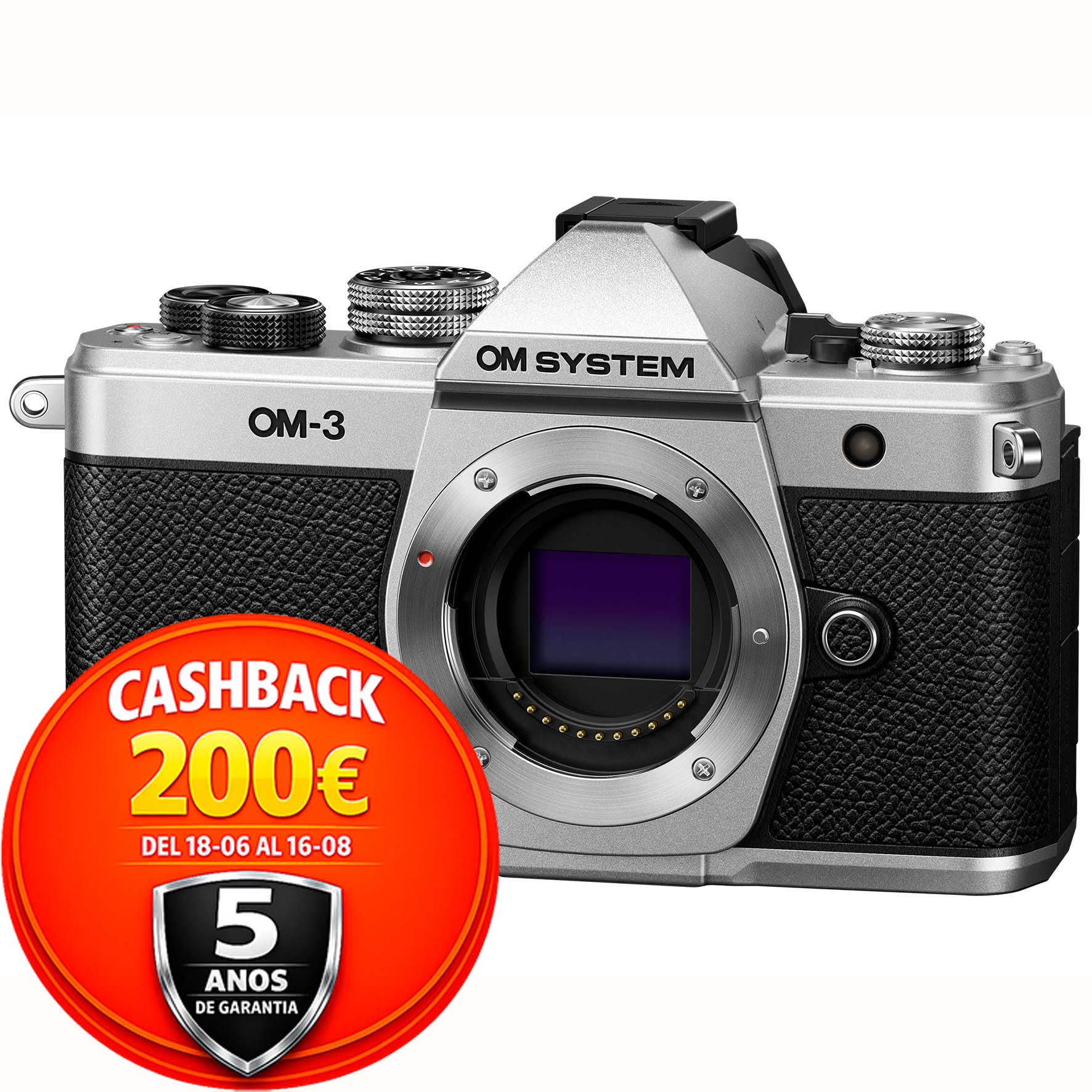 CUERPO OLYMPUS OM-3 SILVER