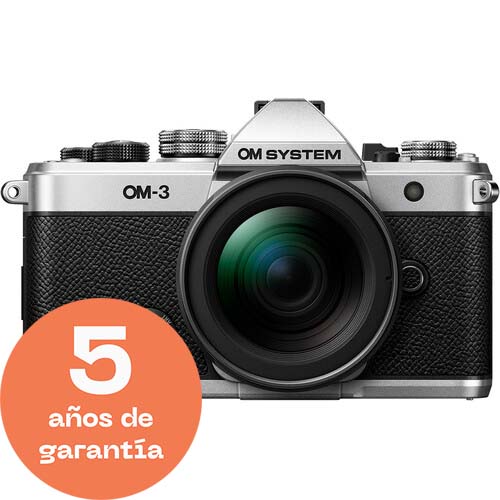KIT OLYMPUS OM-3 + 12-45/4 PRO SILVER / BLACK
