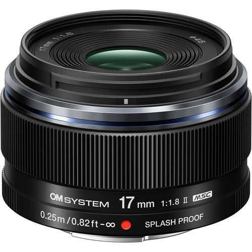 OBJETIVO OLYMPUS AF 17/1.8 II MFT BLACK