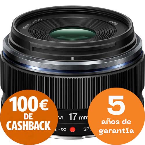 OBJETIVO OLYMPUS AF 17/1.8 II MFT BLACK