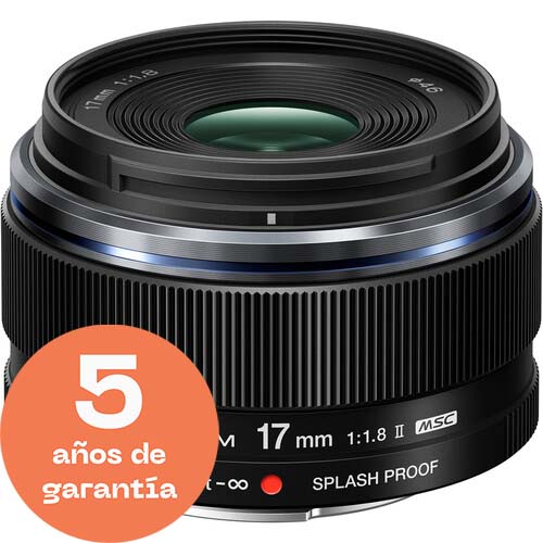 OBJETIVO OLYMPUS AF 17/1.8 II MFT BLACK