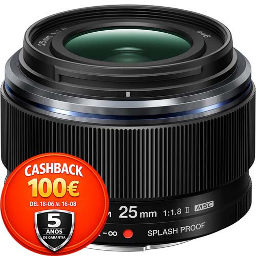 OBJETIVO OLYMPUS AF 25/1.8 II MFT BLACK