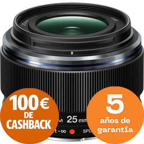 OBJETIVO OLYMPUS AF 25/1.8 II MFT BLACK