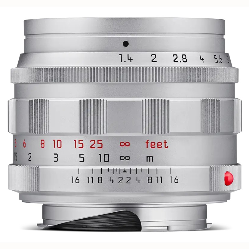 OBJETIVO LEICA M 50/1.4 SUMMILUX SILVER CHROME (11714)