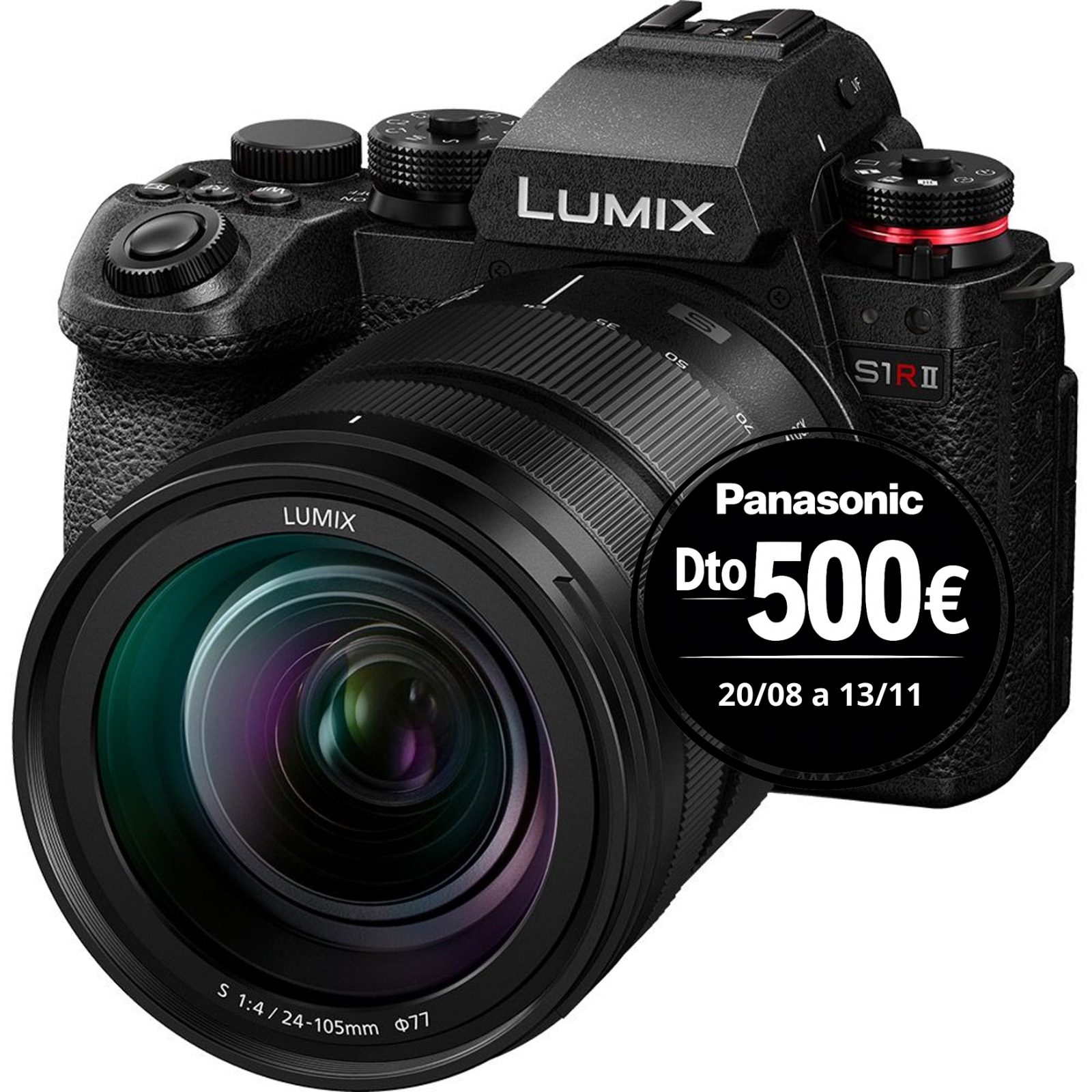 KIT PANASONIC LUMIX DC-S1R MARK II + 24-105