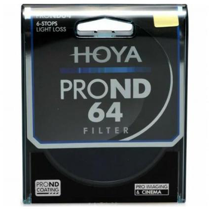 FILTRO HOYA 72 GRIS ND64 (6 PASOS) 1.8 PRO ND