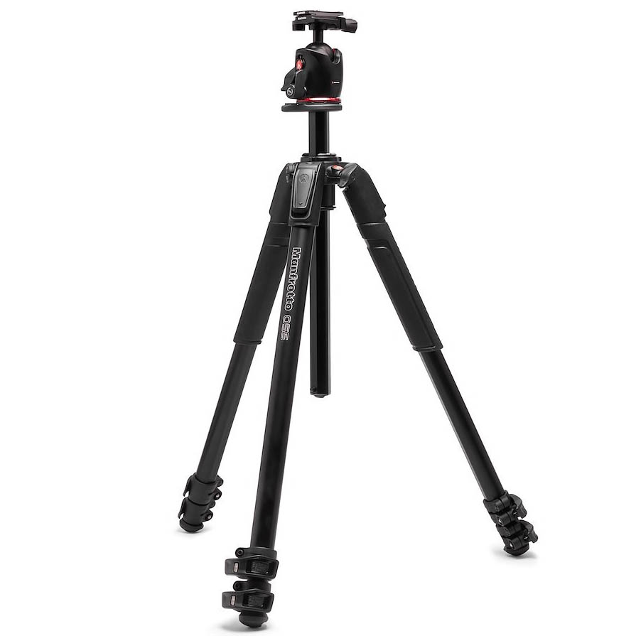 TRIPODE MANFROTTO MK055XPRO3 CON ROTULA Q6T (TIPO ARCA) ALUM