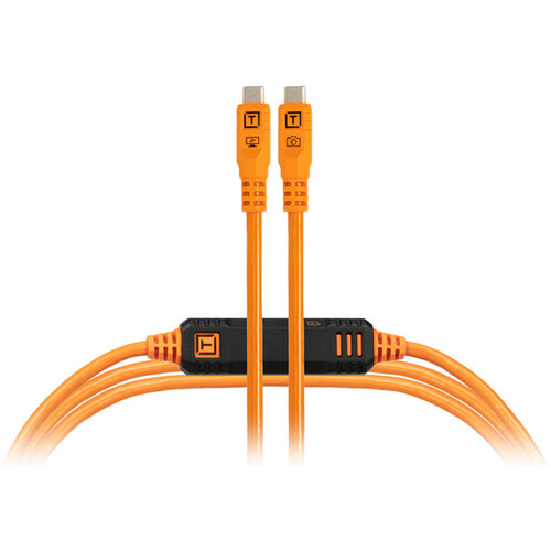 CABLE TETHERPRO USB-C TO USB-C 10G 9.4 MT (CUC31G2-ORG)