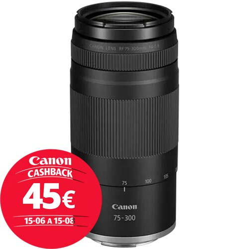 OBJETIVO CANON RF 75-300/4-5.6