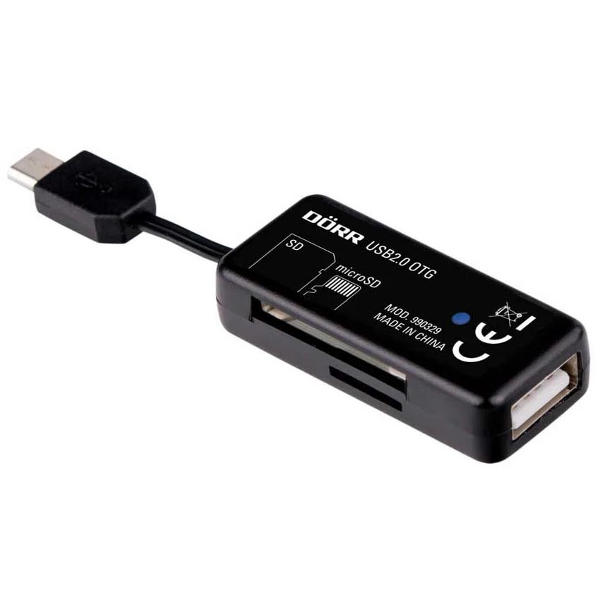 LECTOR DORR USB 2.0 OTG PARA SD Y MICRO SD (990329)