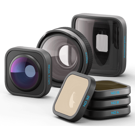 JUEGO DE LENTES GOPRO DE LA SERIE HB (AKTLM-001)