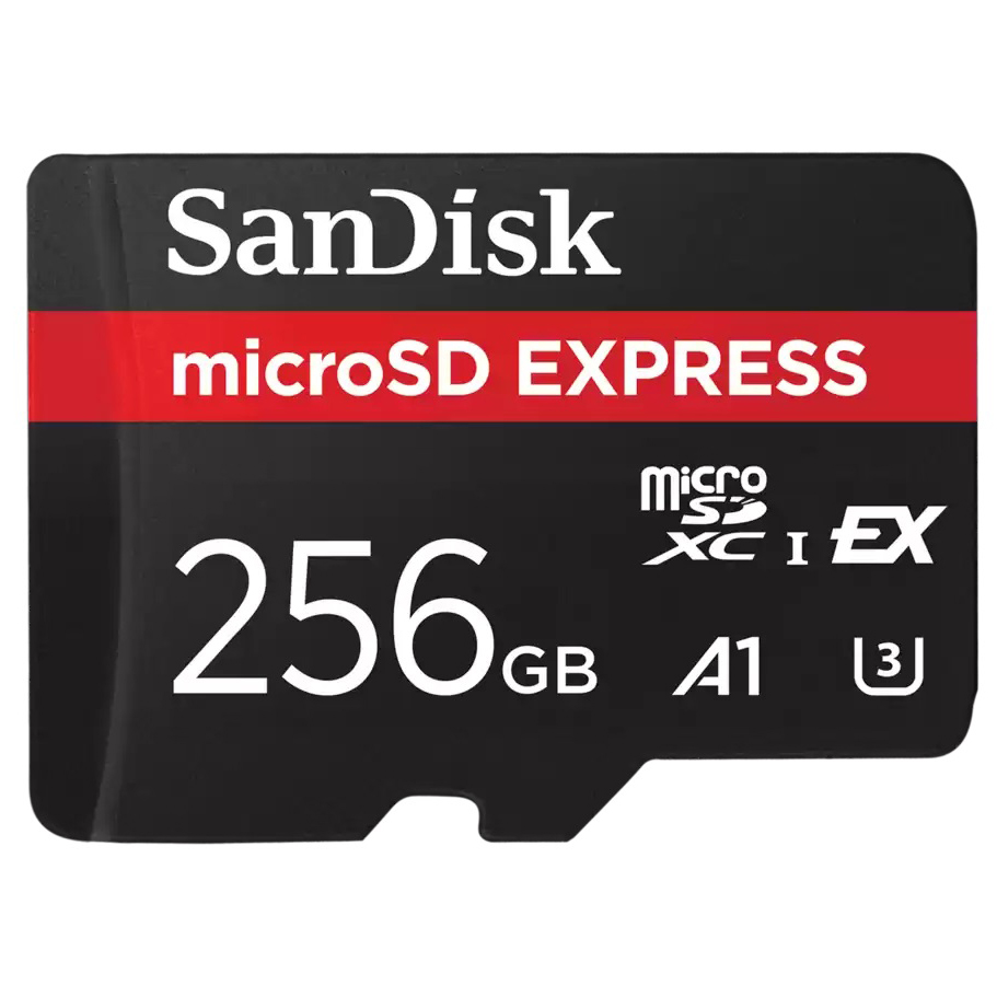 TARJETA MICRO SD 256 GB SANDISK EXPRESS A1 (880/480 MG/SG)