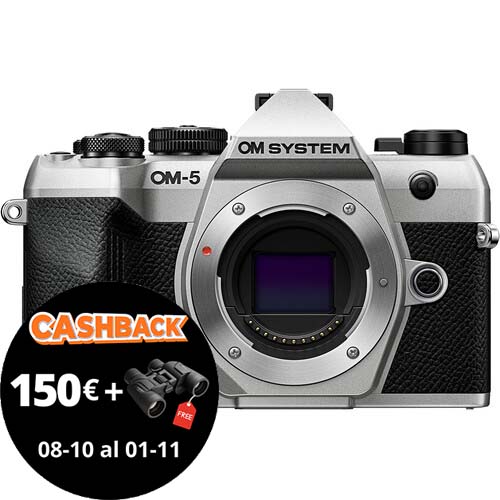 CUERPO OM SYSTEM OM-5 MARK II SILVER