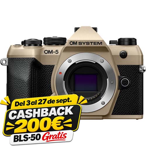 CUERPO OLYMPUS OM-5 MARK II SAND BEIGE