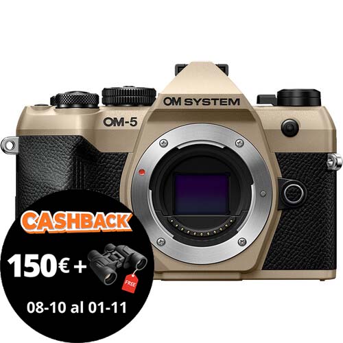 CUERPO OM SYSTEM OM-5 MARK II SAND BEIGE