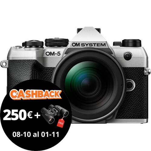 KIT OM SYSTEM OM-5 MARK II + 12-45/4 SILVER