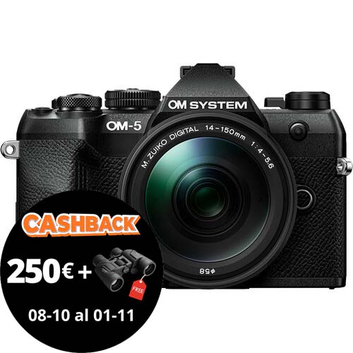 KIT OM SYSTEM OM-5 MARK II + 14-150/4-5.6 BLACK