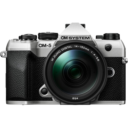 KIT OLYMPUS OM-5 MARK II + 14-150/4-5.6 SILVER