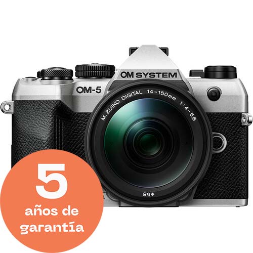 KIT OLYMPUS OM-5 MARK II + 14-150/4-5.6 SILVER