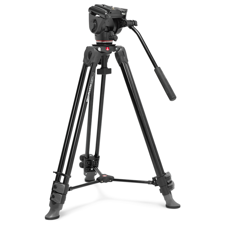 TRIPODE MANFROTTO MVT502AM TWIN CON ROTULA FLUIDA 500X