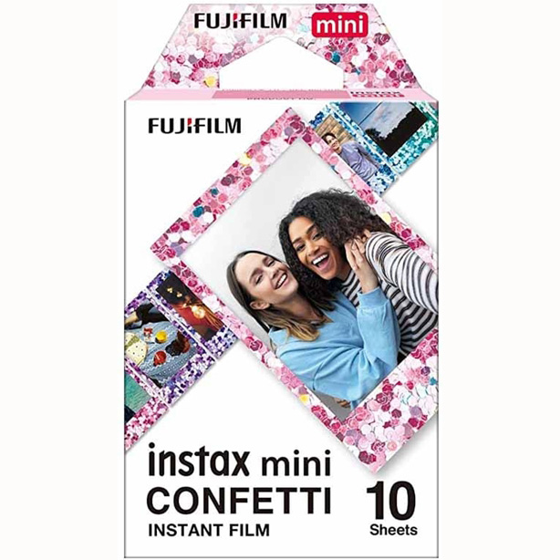 PELICULA FUJI INSTAX MINI 10 EXP CONFETTI