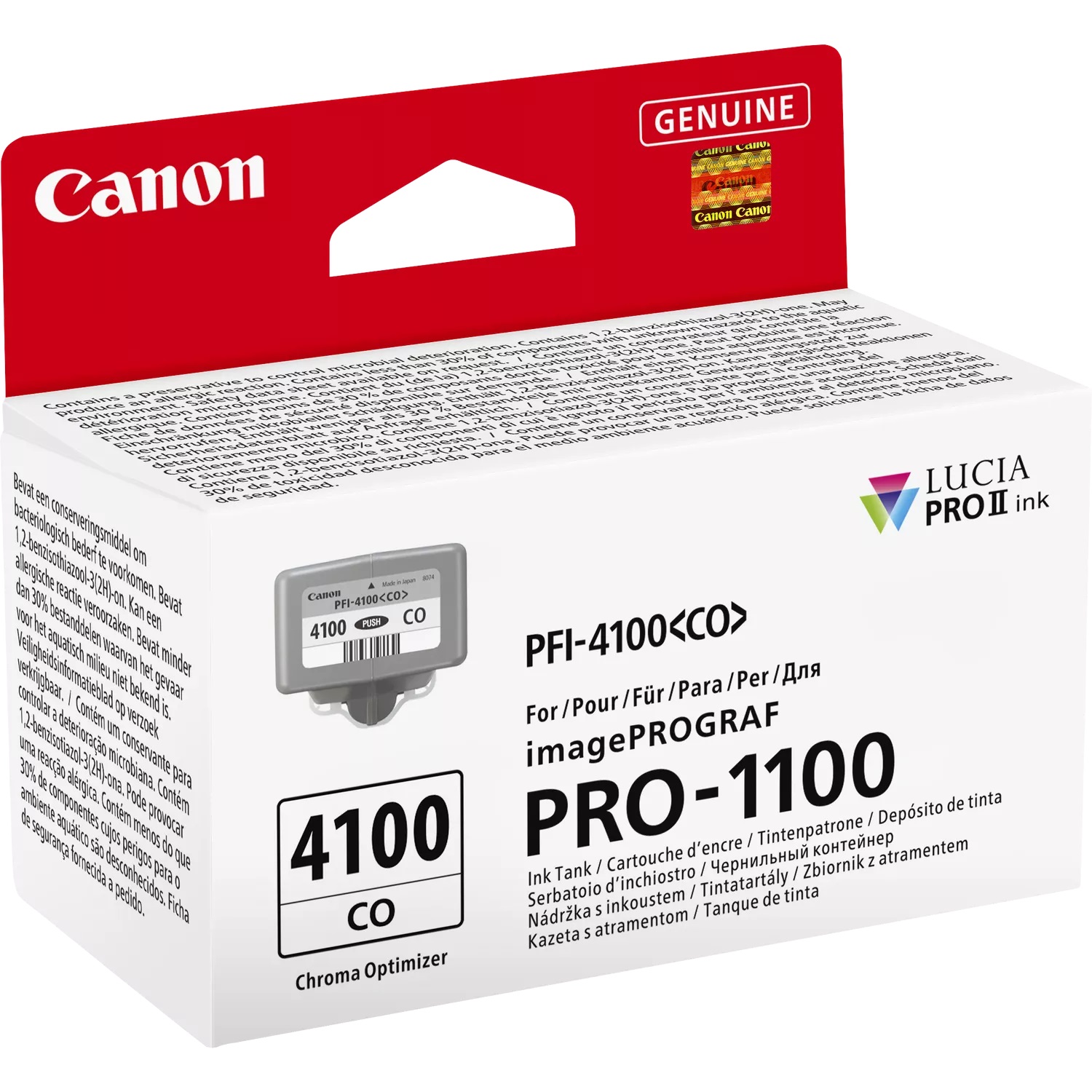 TINTA CANON PFI-4100 CHROMA OPTIMIZER 80 ML P/PRO-1100 (CO)