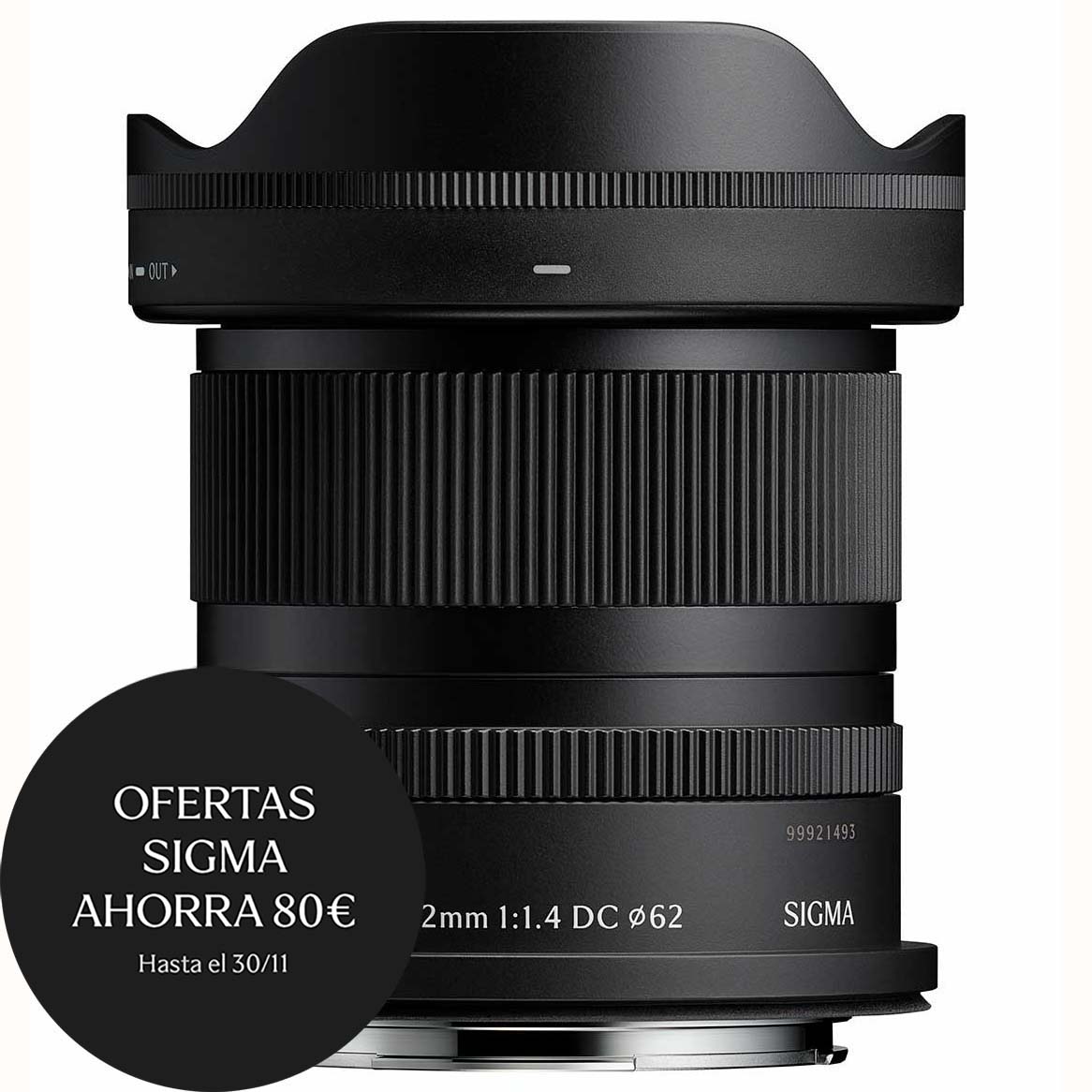 OBJETIVO SIGMA AF 12/1.4 DC EOS RF (CONTEMPORY)