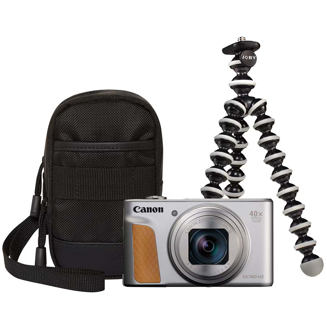 CAMARA CANON POWERSHOT SX740 HS LITE EDIT TRAVEL KIT (PLATA)