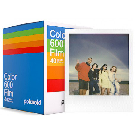 PELICULA POLAROID 600 COLOR (PACK 5 UNIDADES - 40 FOTOS)