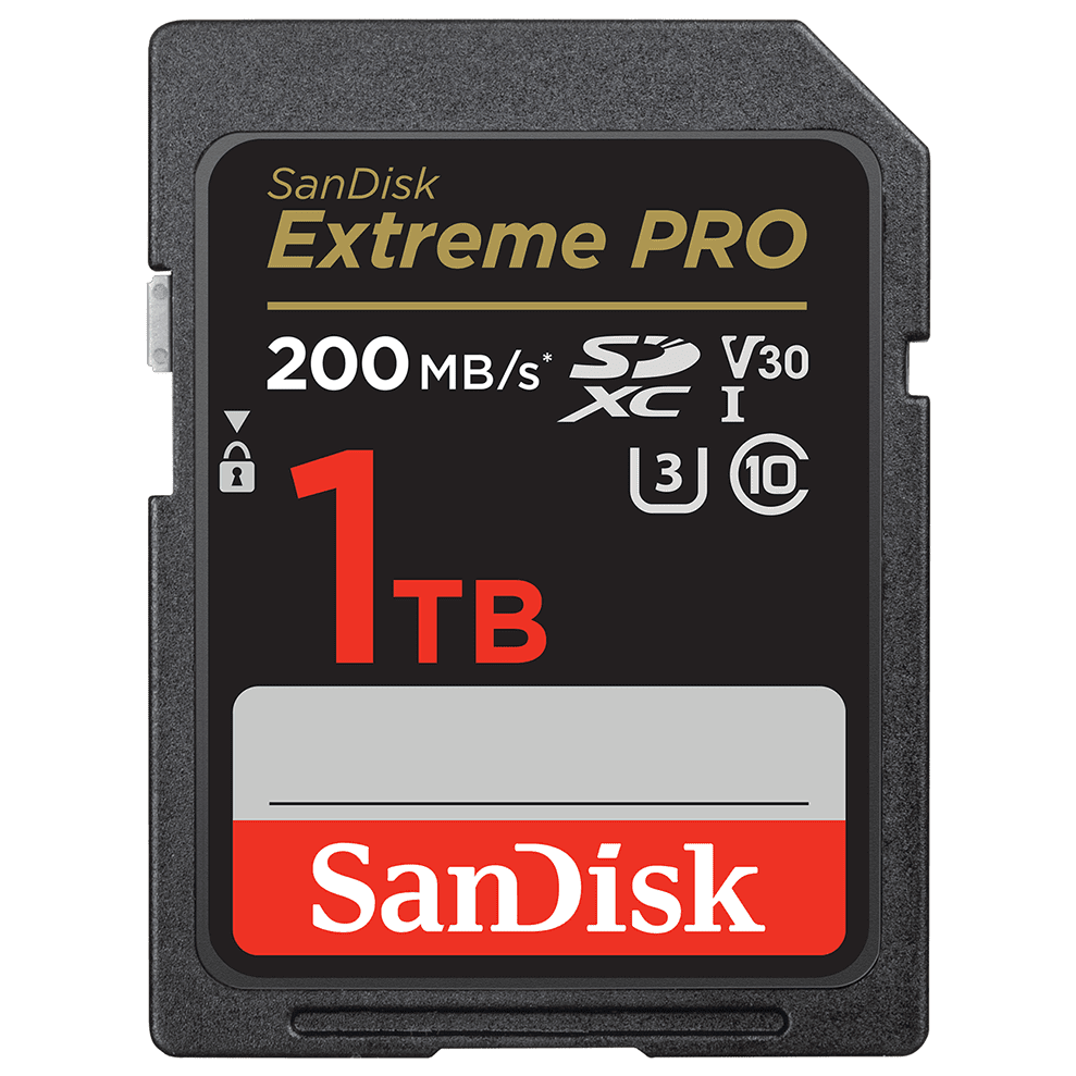 TARJETA SD 1 TB SANDISK EXTREME PRO SDXC (200 MB/SG) 4K UHD
