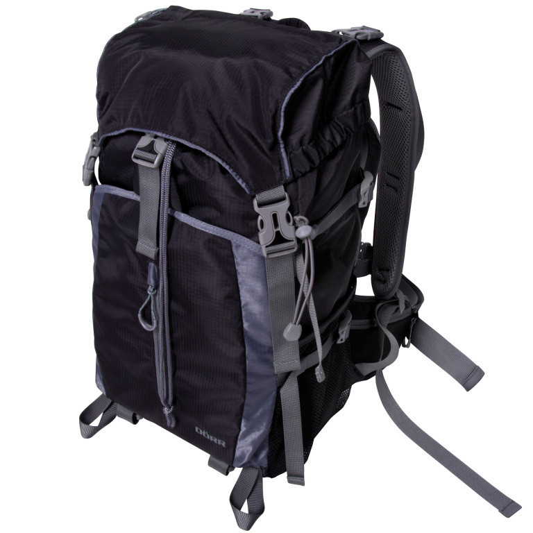 ESTUCHE DORR COMBI PACK 3 EN 1 NEGRO/GRIS (MOCHILA)