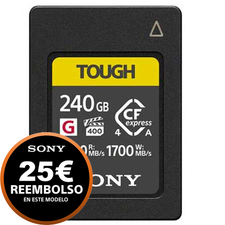 TARJETA CFEXPRESS 240 GB SONY TOUGH TYPE A (G)