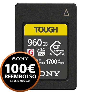 TARJETA CFEXPRESS 960 GB SONY TOUGH TYPE A (G)