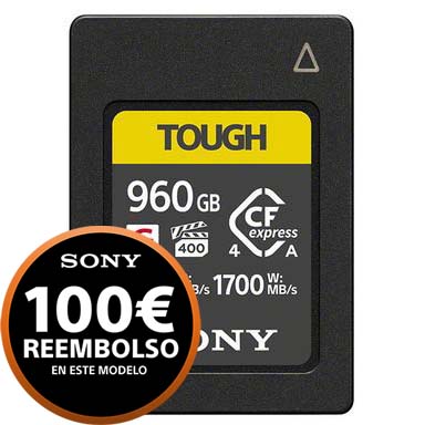 TARJETA CFEXPRESS 960 GB SONY TOUGH TYPE A (G)