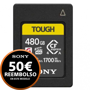 TARJETA CFEXPRESS 480 GB SONY TOUGH TYPE A (G)
