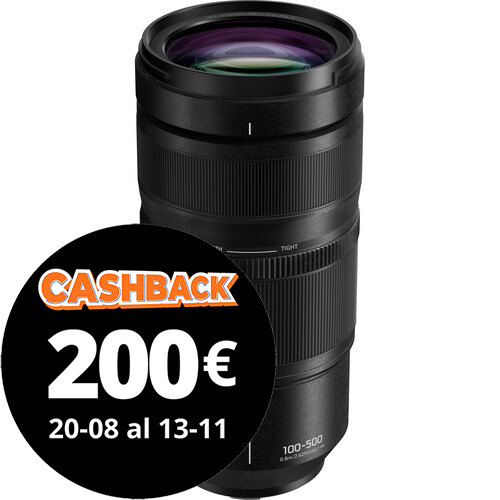 OBJETIVO PANASONIC LUMIX S 100-500/5-7.1