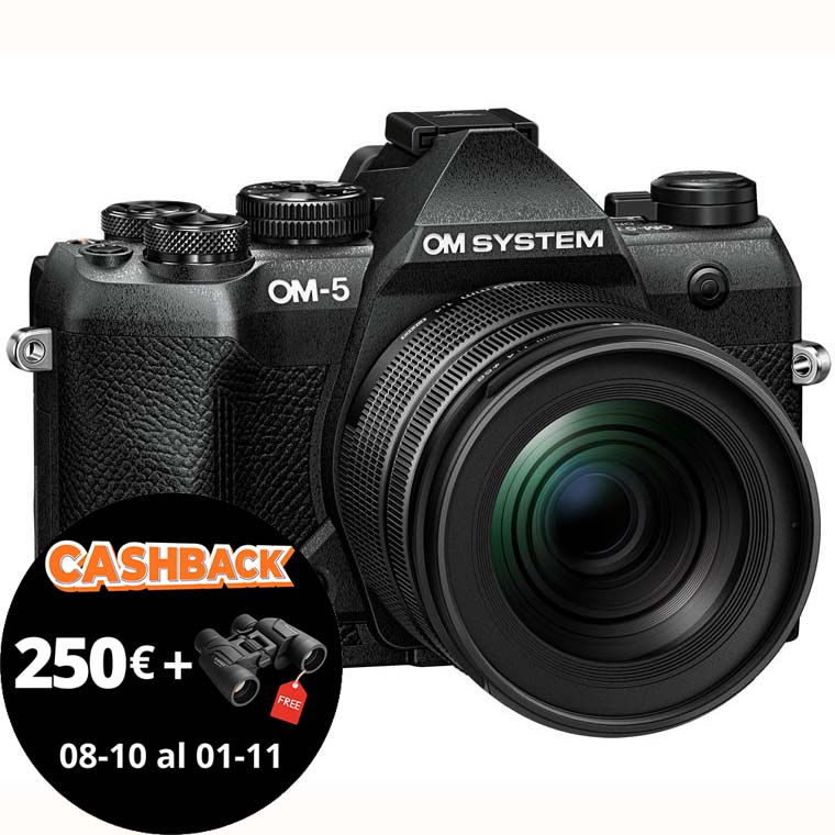 KIT OM SYSTEM OM-5 MARK II + 12-40/2.8 PRO II BLACK/BLACK